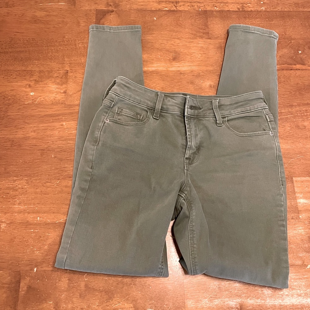 Olive Skinny Jeans